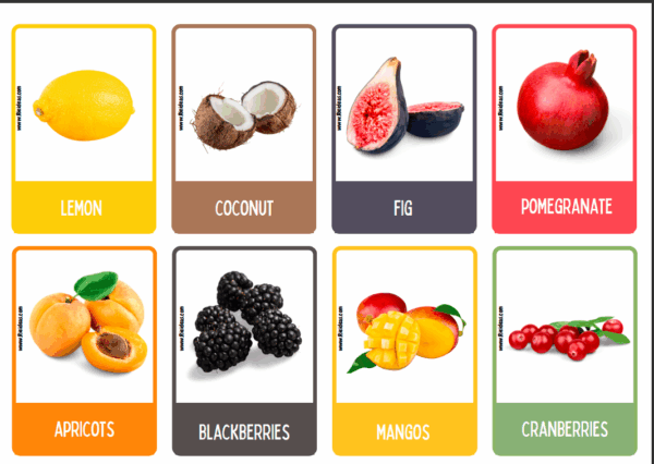 64 Flash Cards Comida. Ingles. - Image 2
