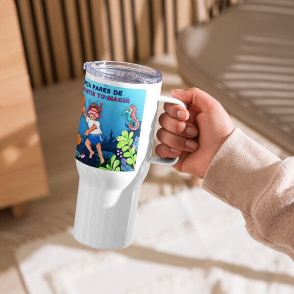 Travel mug with a handle - Image 2