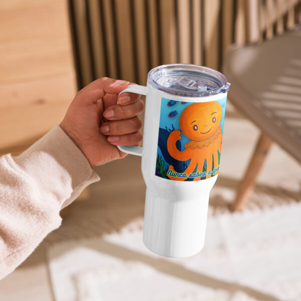 Travel mug with a handle - Image 3